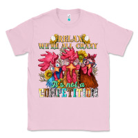 Bubblegum Pink relax were all crazy its not a competition nca Classic Tee - NancyCooperArtShop
