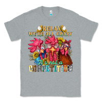 Heather Grey relax were all crazy its not a competition nca Classic Tee - NancyCooperArtShop