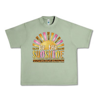 Oil Green be the sunshine Urban Heavy Tee - MaliasSmallBusiness