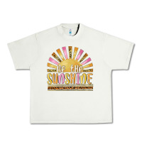 Pistachio be the sunshine Urban Heavy Tee - MaliasSmallBusiness