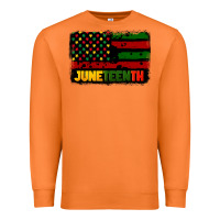 Carrot juneteenth american flag Premium Sweatshirt - CowGirlArtShop