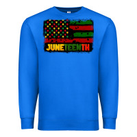 True Royal juneteenth american flag Premium Sweatshirt - CowGirlArtShop