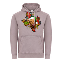 Vintage Zinc christmas texas highland cow Vintage Hoodie - Jasminsmagicworld