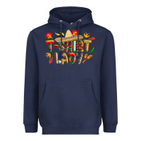 Navy cinco de mayo lady Heavyweight Hoodie - CowGirlArtShop