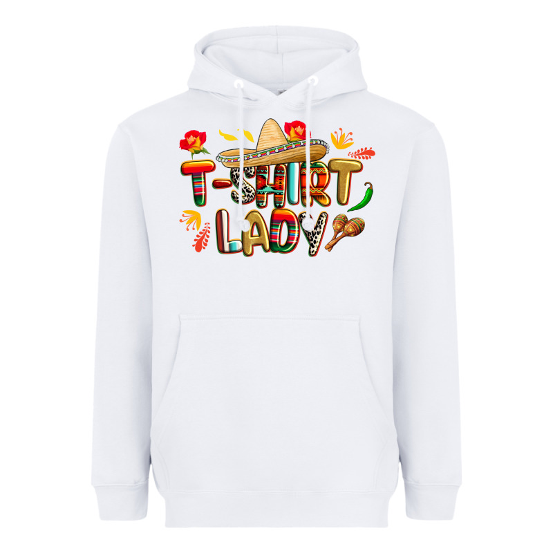 Cinco De Mayo Lady Heavyweight Hoodie by CowGirlArtShop | Teevron