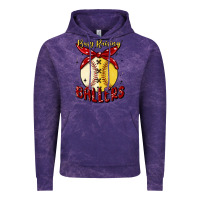 Cloud Purple busy raising ballers malia Vintage Hoodie - MaliasSmallBusiness
