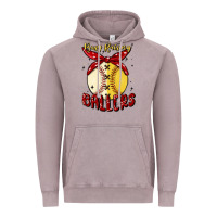 Vintage Zinc busy raising ballers malia Vintage Hoodie - MaliasSmallBusiness