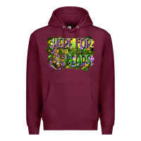 Burgundy here for the beads Premium Hoodie - CowGirlArtShop