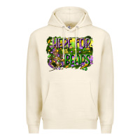 Here For The Beads Premium Hoodie | Teevron