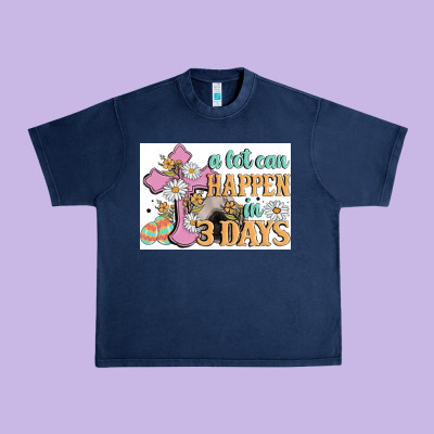 A Lot Can Happen In 3 Days Urban Heavy Tee Designed By Maliassmallbusiness
