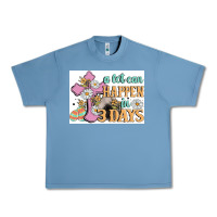 Pebble Blue a lot can happen in 3 days Urban Heavy Tee - MaliasSmallBusiness