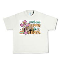 Pistachio a lot can happen in 3 days Urban Heavy Tee - MaliasSmallBusiness