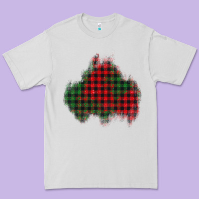 Christmas Glitter Patch Premium Tee Designed By Adodesignshop