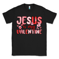 Black jesus is my valentine Classic Tee - MaliasSmallBusiness