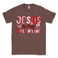 Chestnut jesus is my valentine Classic Tee - MaliasSmallBusiness