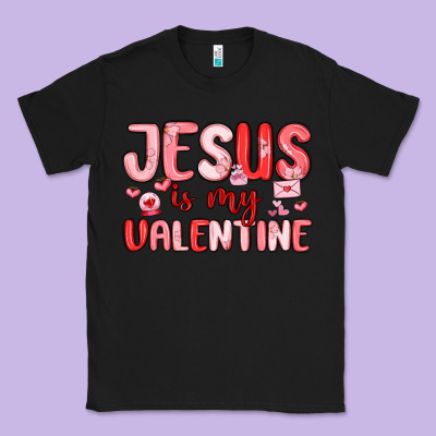 Jesus Is My Valentine Classic Tee Designed By Maliassmallbusiness
