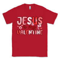 Red jesus is my valentine Classic Tee - MaliasSmallBusiness