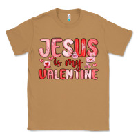Toasted Coconut jesus is my valentine Classic Tee - MaliasSmallBusiness