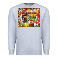 Heather Grey juneteenth breaking every chain since 1865 Premium Sweatshirt - CowGirlArtShop