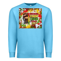 Ocean Blue juneteenth breaking every chain since 1865 Premium Sweatshirt - CowGirlArtShop