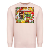 Pale Pink juneteenth breaking every chain since 1865 Premium Sweatshirt - CowGirlArtShop