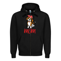 Black Dachshund Mom Zipper Hoodie - Bettercallsaul