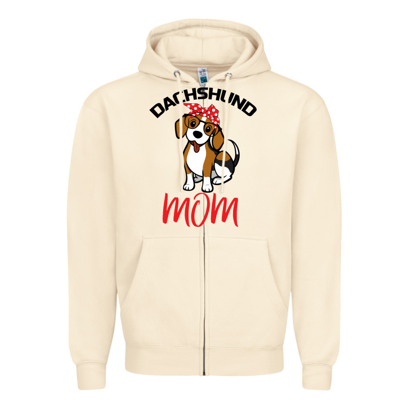 Dachshund Mom Zipper Hoodie by Bettercallsaul | Teevron