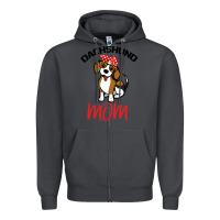 Smoke Dachshund Mom Zipper Hoodie - Bettercallsaul