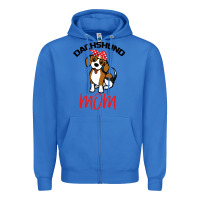 True Royal Dachshund Mom Zipper Hoodie - Bettercallsaul
