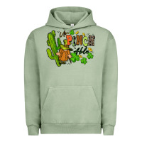 Pigment Oil Green un pinch able Urban Hoodie - FaDigitalArtStudio