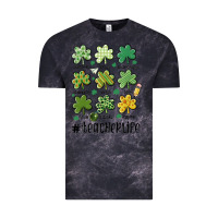 Cloud Black teacher st.patrick's Vintage Tee - MaliasSmallBusiness