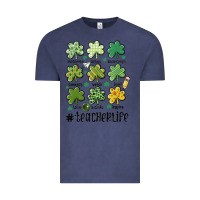 Vintage Denim teacher st.patrick's Vintage Tee - MaliasSmallBusiness