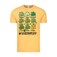 Vintage Mustard teacher st.patrick's Vintage Tee - MaliasSmallBusiness