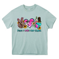 Arona peace love hair stylist Heavy Core Tee - AdoDesignShop