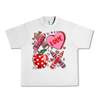 Lunar Rock valentine xoxo teacher Urban Heavy Tee - MaliasSmallBusiness