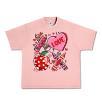 Salmon valentine xoxo teacher Urban Heavy Tee - MaliasSmallBusiness