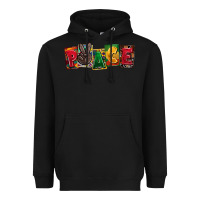 Black peace juneteenth Heavyweight Hoodie - CowGirlArtShop