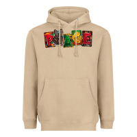 Mushroom peace juneteenth Heavyweight Hoodie - CowGirlArtShop