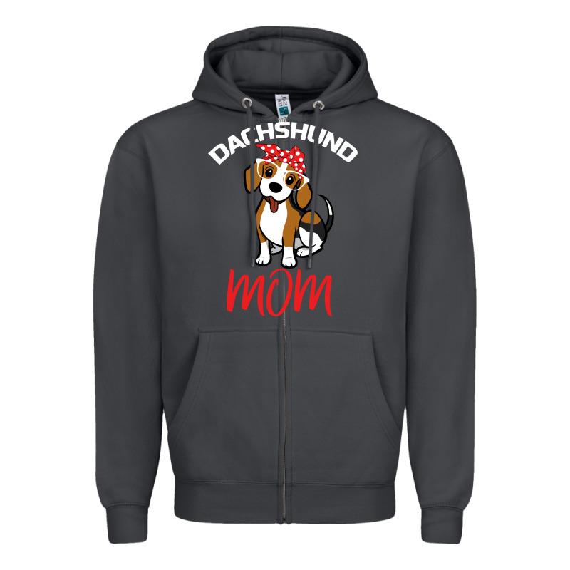 Dachshund Mom Zipper Hoodie by Bettercallsaul | Teevron