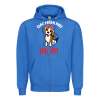 True Royal Dachshund Mom Zipper Hoodie - Bettercallsaul