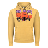 Vintage Mustard busy raising ballers Vintage Hoodie - MaliasSmallBusiness
