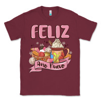 Burgundy mexican new year Classic Tee - MaliasSmallBusiness