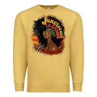 Antique Gold juneteenth freedom 1865 Premium Sweatshirt - CowGirlArtShop