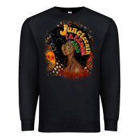 Black juneteenth freedom 1865 Premium Sweatshirt - CowGirlArtShop