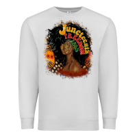 Dove Grey juneteenth freedom 1865 Premium Sweatshirt - CowGirlArtShop