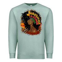 Seafoam juneteenth freedom 1865 Premium Sweatshirt - CowGirlArtShop