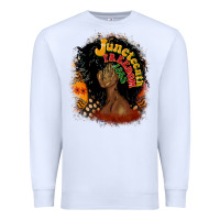 White juneteenth freedom 1865 Premium Sweatshirt - CowGirlArtShop