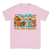 Bubblegum Pink i teach the cutest pumpkins in the patch Classic Tee - CowhideDigitalArt