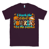 Plum i teach the cutest pumpkins in the patch Classic Tee - CowhideDigitalArt
