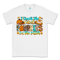 White i teach the cutest pumpkins in the patch Classic Tee - CowhideDigitalArt